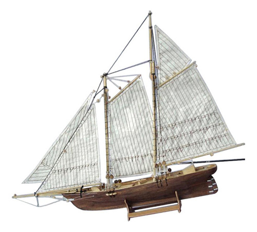\ De Modelo Detallado 16 L Yate De Carreras Del 410x60x400mm