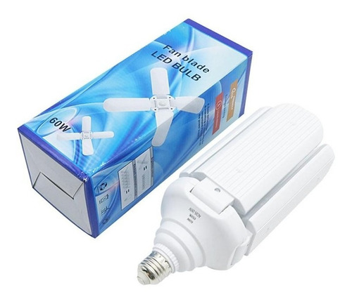 Ampolleta Led 45w E27 Fan Asjustable Foco Potente Luz Fria