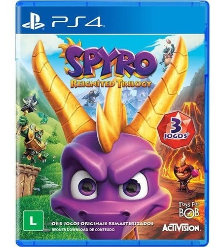 Imagem 1 de 1 de Usado: Jogo Spyro Reignited Triology - Ps4