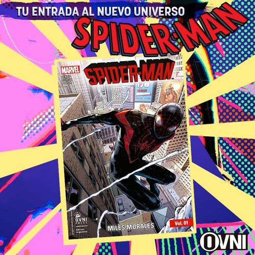 Imagen 1 de 2 de Cómic, Marvel, Spider-man Vol. 1: Miles Morales Ovni Press