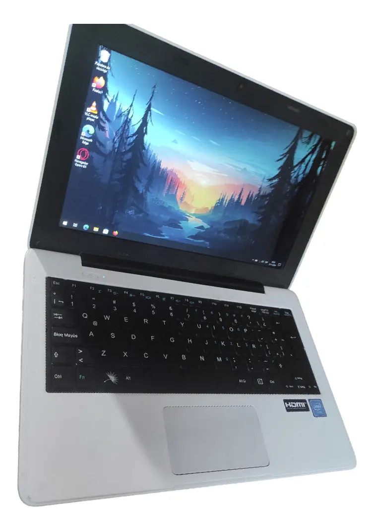 Netbook SF20GM7 8GB RAM 480GB SSD Intel N4020 Blanco Windows 10 Modelo Sf20gm7