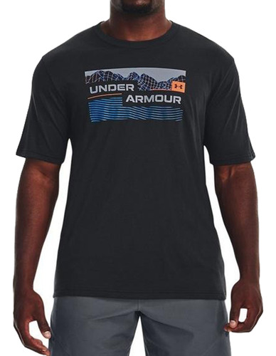 Remera Under Armour Training Od Mtn Sea Hombre Ng