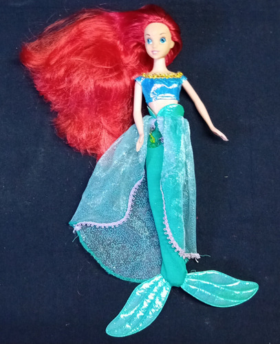 Muñeca Ariel La Sirenita Simba Toys Completa Con Mín Detalle (Usado)