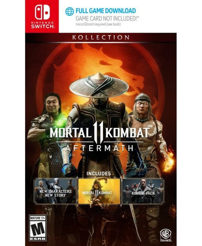 Mortal Kombat 11 Aftermath ( Switch - Fisico )