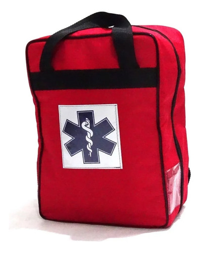 Mochila resgate RESGATE APH 192 cor vermelho