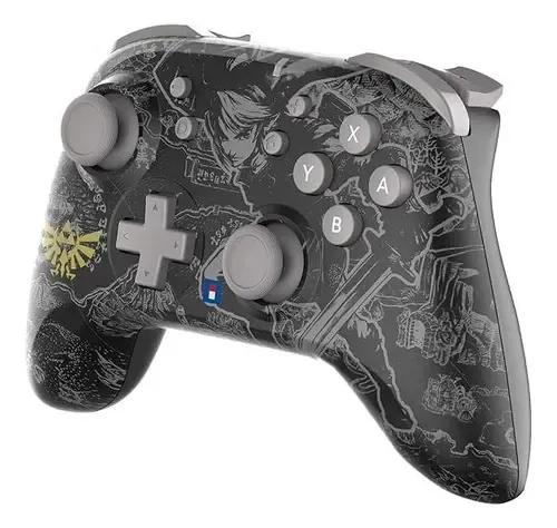 d*3様 Nintendo Switch グレー ゼルダ、128GBメモリーカー Controlador Sem Fio Zelda Para Nintendo Switch Hori Pad Grey