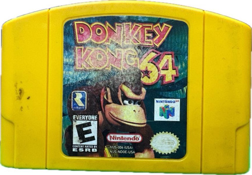 Donkey Kong 64 Nintendo 64 Original **play Again** (Reacondicionado)