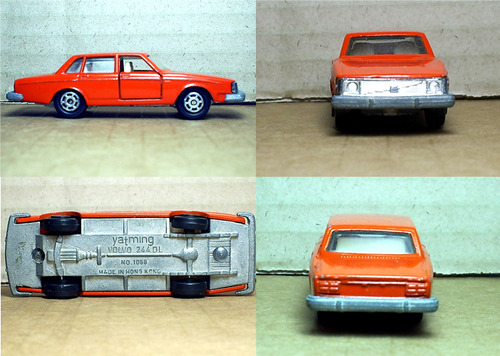 Norev Minijet Yatming Volvo 244 Dl Majorette 