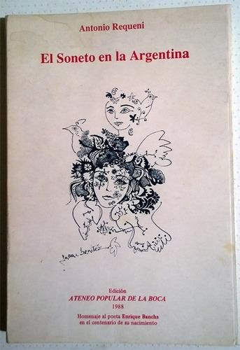 Libro De Antonio Requeni : El Soneto En La Argentina