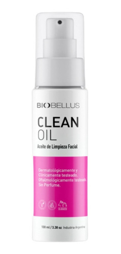 Aceite De Limpieza Facial Clean Oil X 100 Ml Biobellus