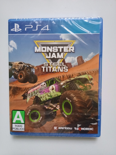 Monster Jam Steel Titans Playstation 4 Ps4 