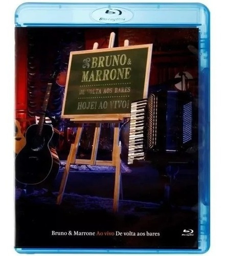 Blu-ray Bruno & Marrone - De Volta Aos Bares