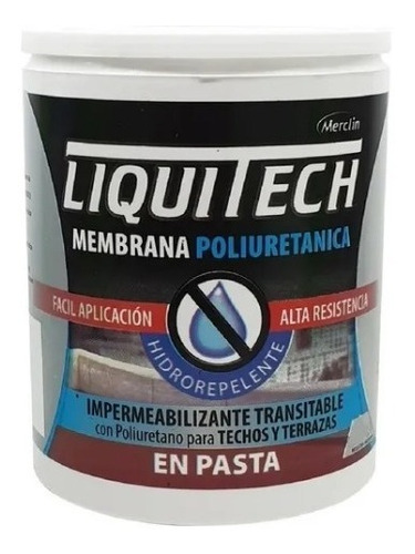 Membrana Pasta Impermeabilizante 20kg Blanco O Gris