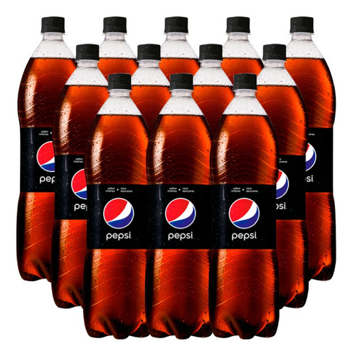 Refresco Pepsi Black 1.5 L X12