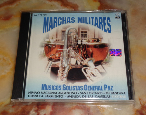 Musicos Solistas General Paz - Marchas Militares - Cd Arg.