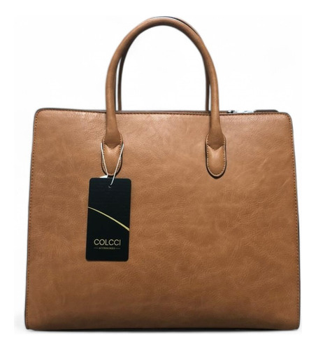 Bolsa Feminina Colcci Caramelo Tote Maxi Texturada 090011670