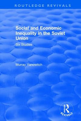 Libro Social And Economic Inequality In The Soviet Union ...