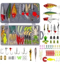 Comprar 100 Piezas Señuelos De Pesca Kit De Señuelos Con Una Caja