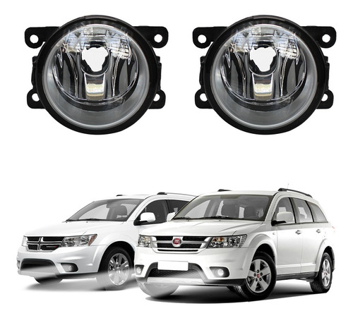 Par Farol Milha Dodge Journey 2009 2010 2011 2012 2013 2014