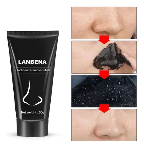Black Head Crema Removedor De Puntos Negros Lanbena Bambú