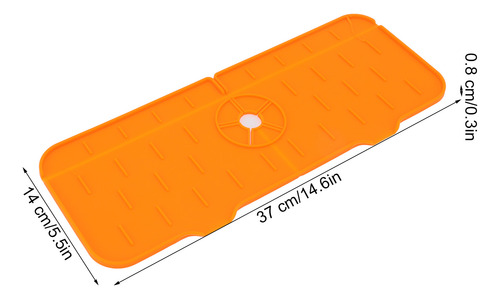 Alfombrilla De Silicona Para Grifo Con Bisfenol A, Reutiliza