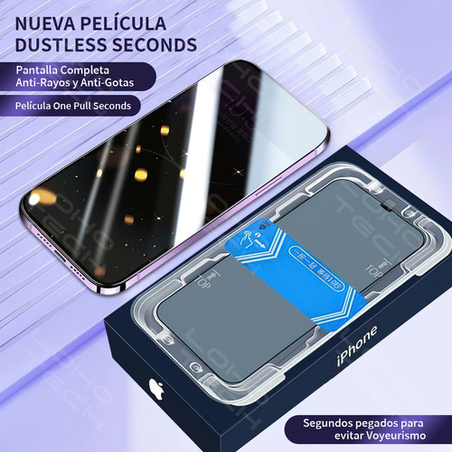 2 Micas Cristal Templado + 2 Mica Cámara Para iPhone iPhone 16