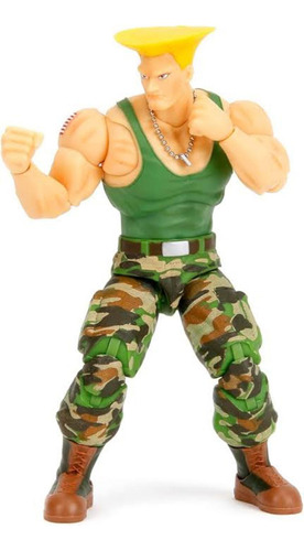 Guile Street Fighter Ii The World Warrior Jada Toys Original