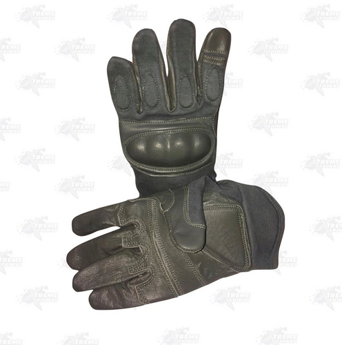 Guantes Gotcha Dedo Completo Uk Arms Gris Oscuro Xtreme 