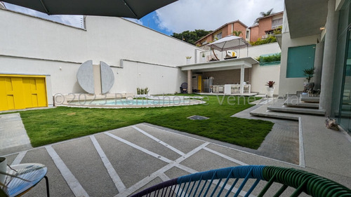 Ms: 24-3353 Vendemos Espectacular Y Nueva Casa En Loma Linda, El Hatillo. A=680m2, 4h, 5b, 11p.