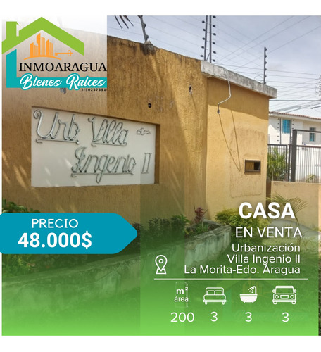 Casa En Venta/ Urbanizacion Villa Ingenio Ii La Morita I/ Pg1112