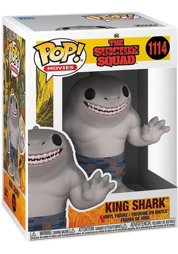 Funko Pop! The Suicide Squad  - King Shark #1114 (d3 Gamers)