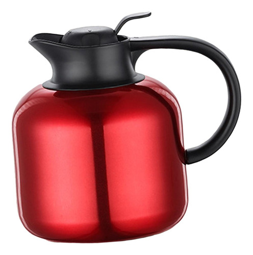 Jarra De Café De Acero Inoxidable, Olla Aislada De 2 Rojo