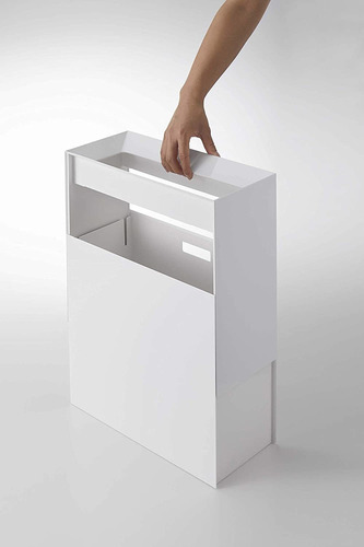 Cesto De Basura Moderno Para El Hogar Con Asa Plástic...