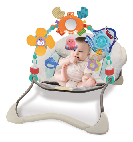 Arco Móbile Para Carrinho E Berço Chocalho Ocean - Maxi Baby