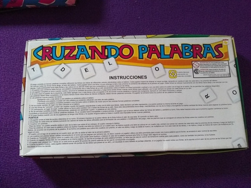 Juego De Mesa Cruzando Palabras Yuyu Crucigrama Sin Uso
