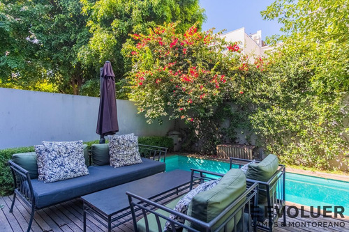 Casa En Alquiler Con Jardin Y Pileta En Barrio Parque