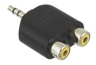 Adaptador P2 Estéreo / 2 Rca Jack Kit Com 10 Unidades