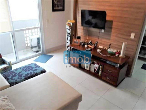 Imagem 1 de 9 de Apartamento Com 3 Dormitórios À Venda, 90 M² Por R$ 750.000,00 - Boqueirão - Santos/sp - Ap8009