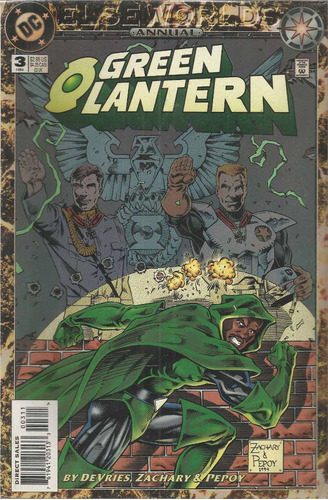 Green Lantern Annual N° 03 - Em Inglês - Editora Dc - Formato 17 X 26 - Capa Mole - 1994 - Bonellihq Cx02 Abr24