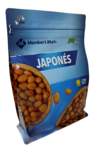 Cacahuate Japones Member S Mark Bolsa De 850 Gramos
