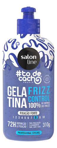 Gelatina Definição Antifrizz To De Cachos Salon Line 310g