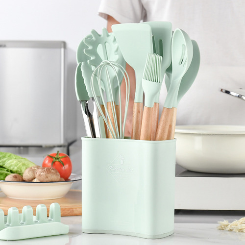 Juego De Utensilios De Cocina De Silicona Antiadherente De 1