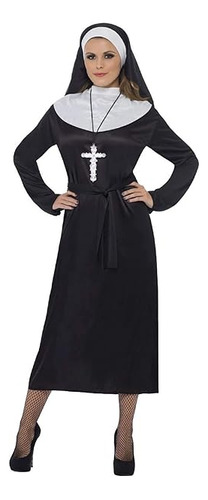 Star55 Mujer Nun Hermana Nun Habito Dres Disfraz Dres Todas
