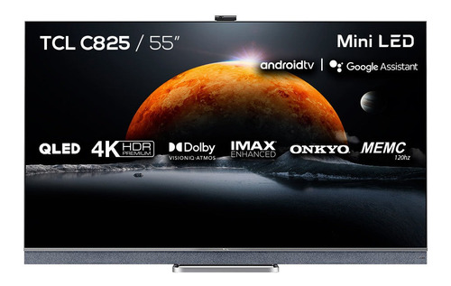 Smart Tv 55 Tcl 55c825 Android 4k Mini Led