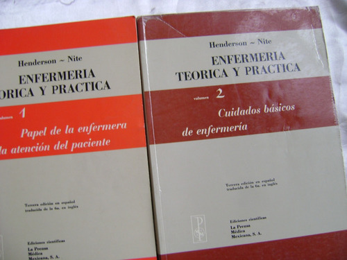 Enfermeria Teorica Y Practica- Henderson Y Nite- 4 Vols