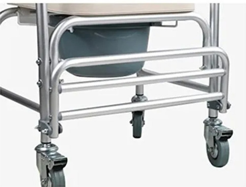 Silla Comodo Acojinada C/ Ruedas Y Descansapies Superconfort
