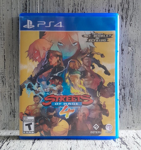 Streets Of Rage 4 Standard Edition Dotemu Ps4 Físico (Usado)