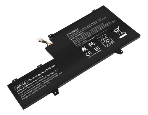 Om03xl Bateria Para Hp Elitebook X360 1030 Hstnn-ib70 Hsn-i0