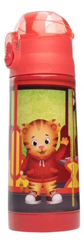 Daniel Tiger Botella De Agua Aislada De 13 Oz Con Tapa Con A