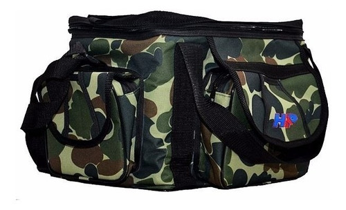 Bolsa Pesca Camuflada Porta Apetrechos Forrada Anti-umidade